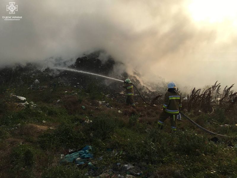 пожежа на Миколаївщині