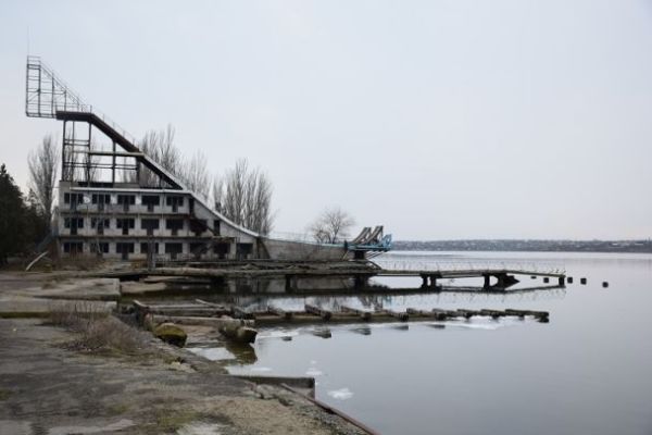 Занедбаний трамплін в Миколаєві