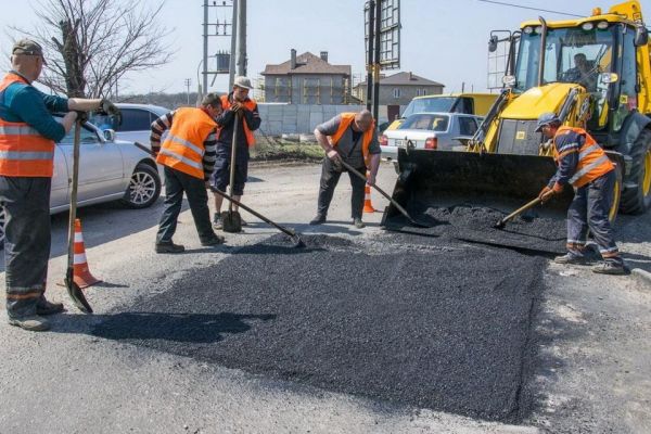 Ямковий ремонт доріг на Одещині