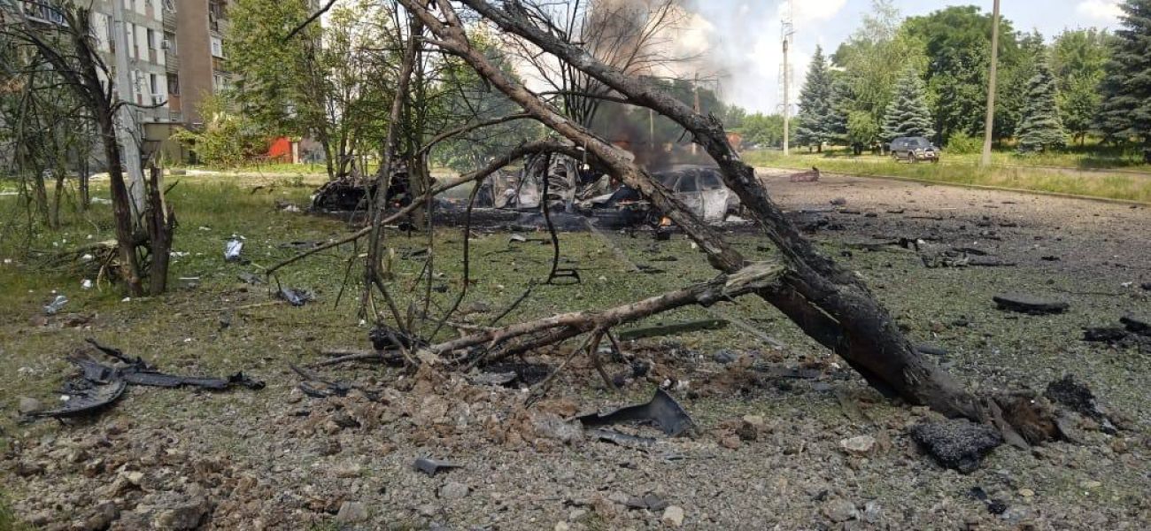 ракетний удар Первомайський