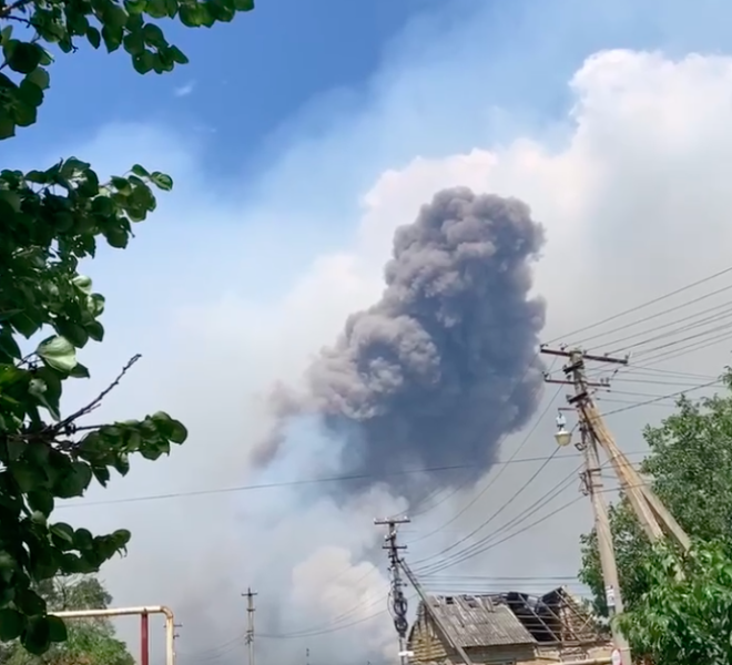 вибухи в Криму