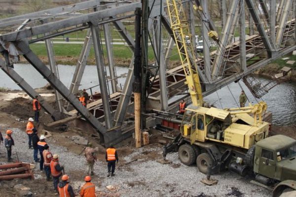 Тендер на ремонт мосту через Сіверський Донецьк