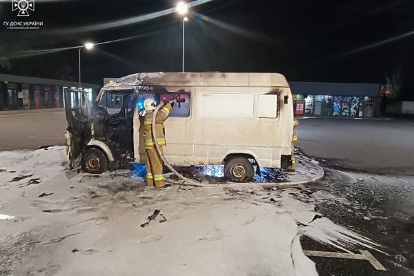 пожежа авто на Миколївщині