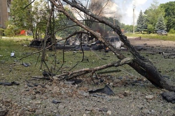 ракетний удар Первомайський