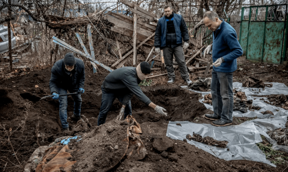 Ексгумація в Правдиному на Херсонщині