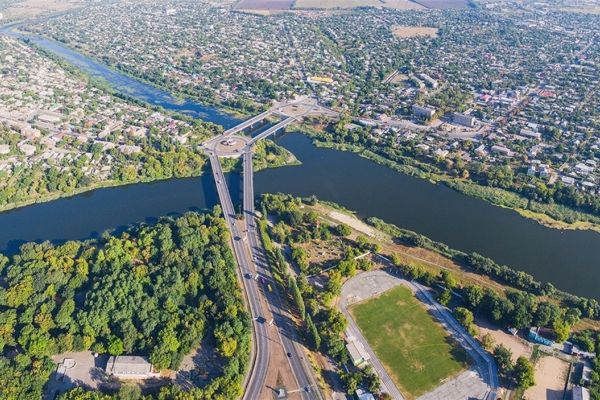 Поромна переправа в Миколаєві