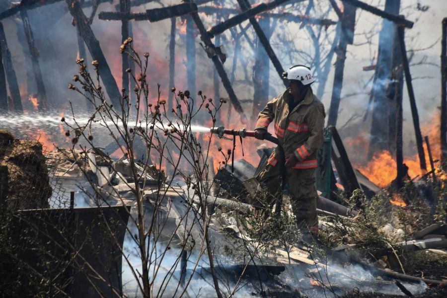 Пожежі на Миколаївщині