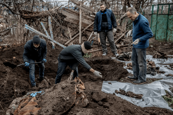 Ексгумація в Правдиному на Херсонщині