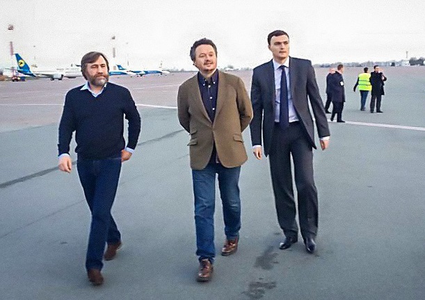 Олигарх Вадим Новинский, Александр Садыков и Игорь Дятлов