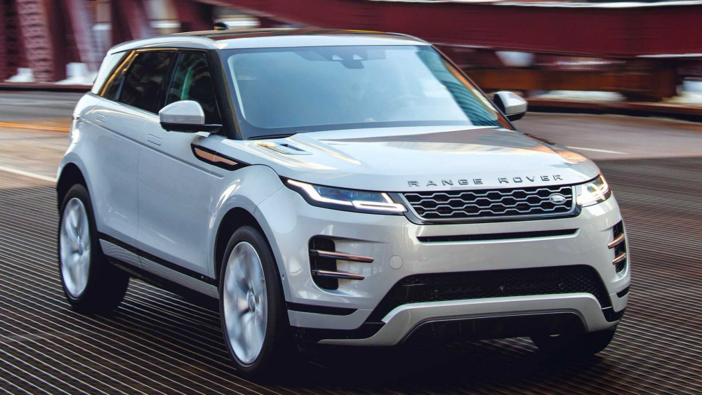 Стоимость Range Rover Evoque 2020 года выпуска достигает 1,5 млн грн