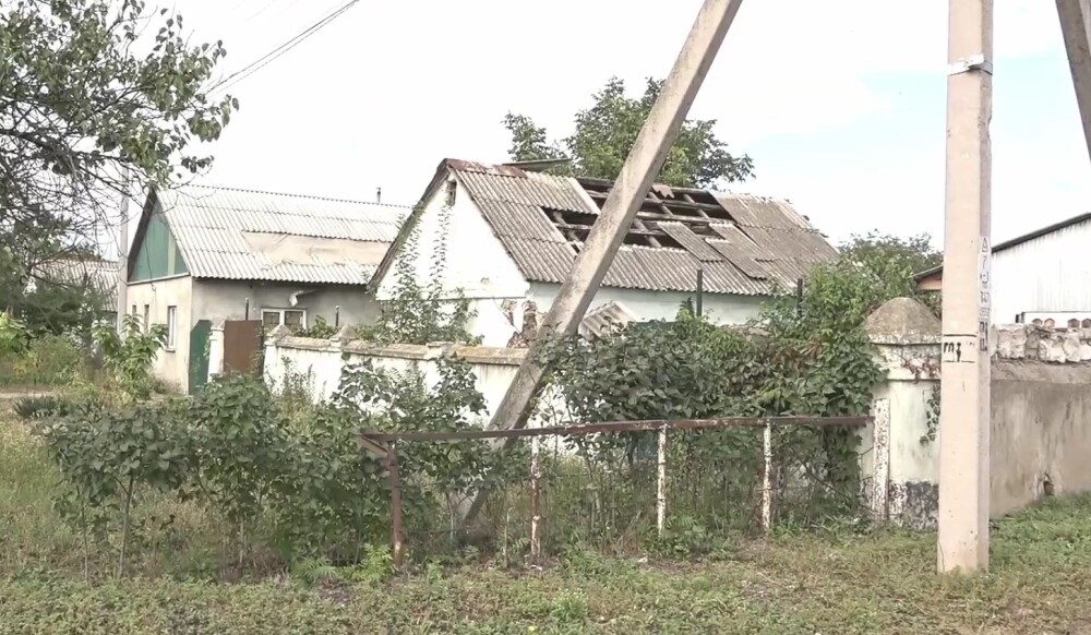 Будинок у Вознесенську, який пошкодив ракетний удар росіян