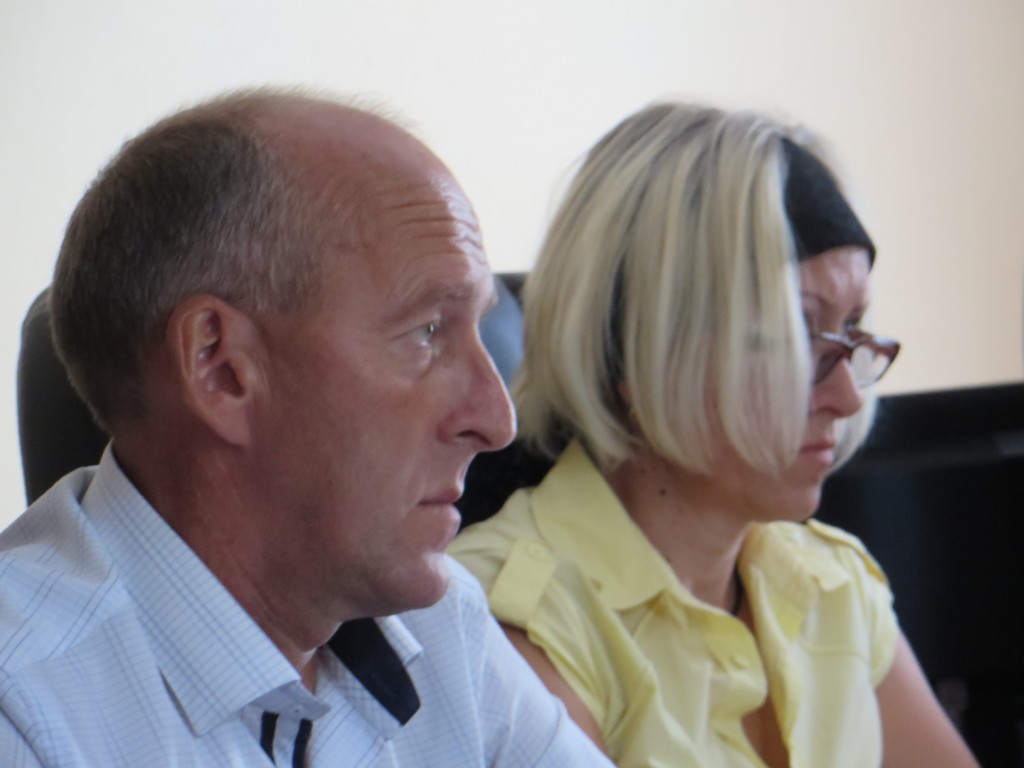 Слева - Владимир Танцюра