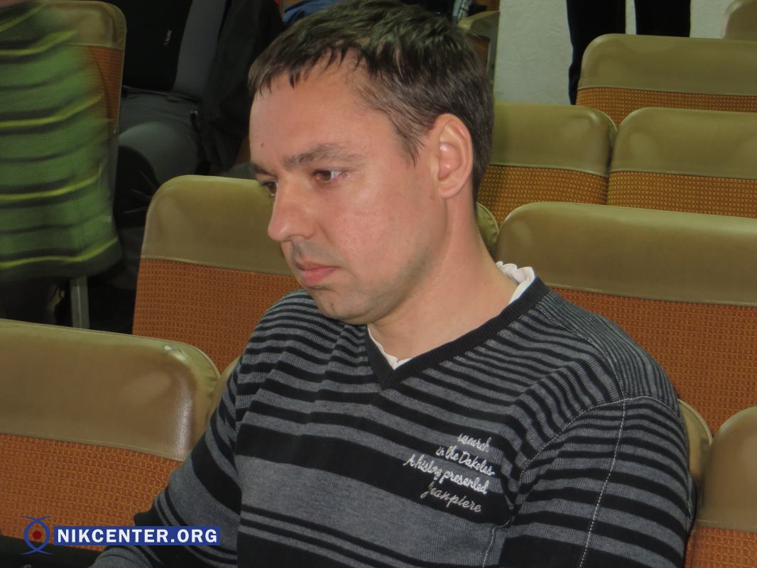 Представитель Николаевского горсовета Виталий Бондарь