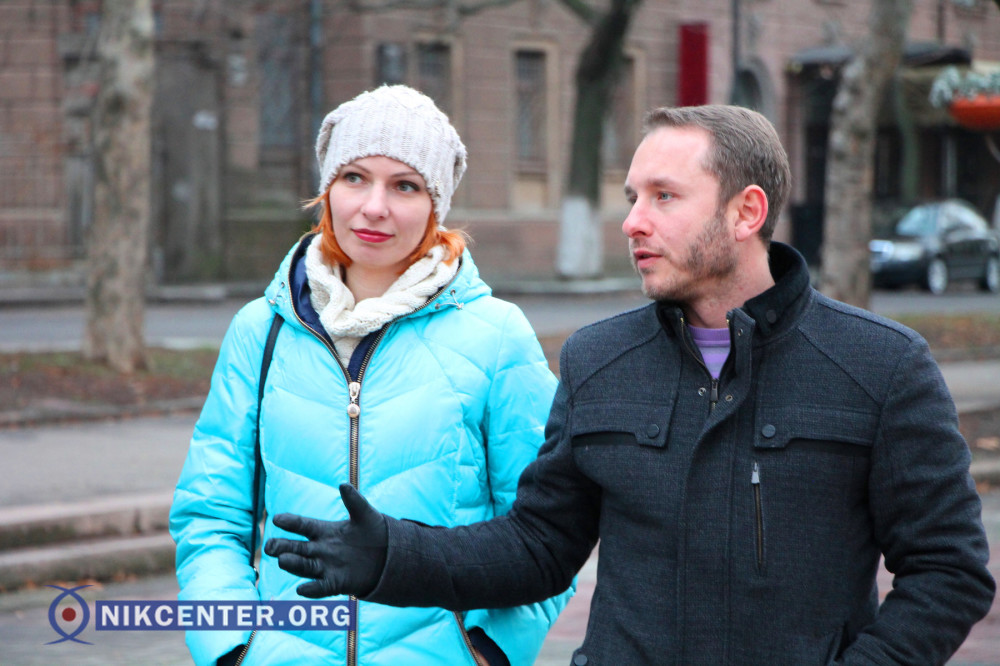 Евгений вместе с женой Оксаной