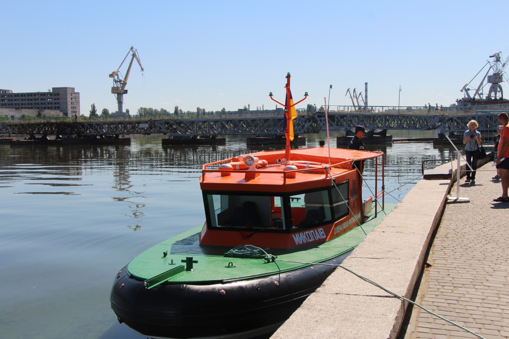 Катер, построенный в Николаеве