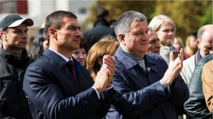 Ігор Котвіцький та Арсен Аваков/ФОТО видання «Українська правда»