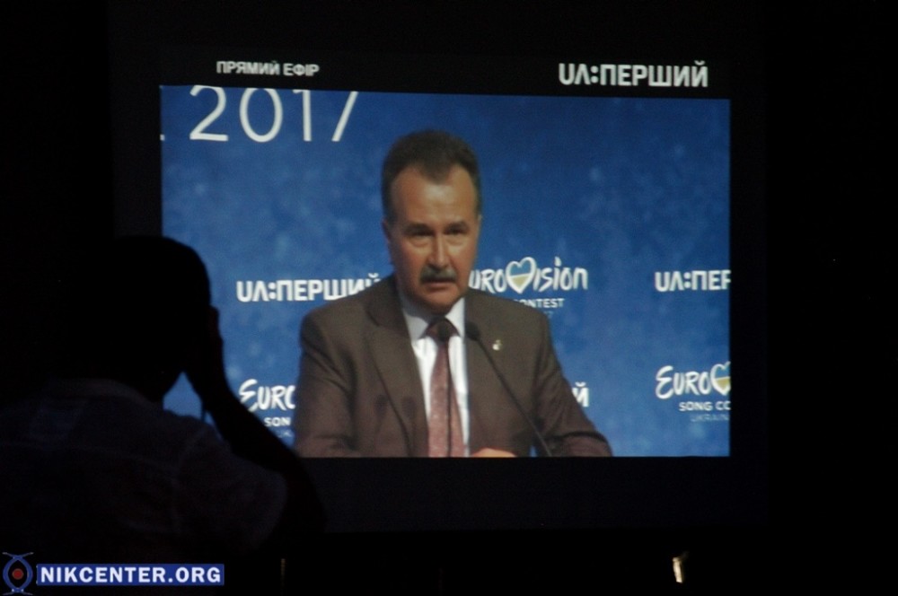 Выступление мэра Херсона Владимира Миколаенко