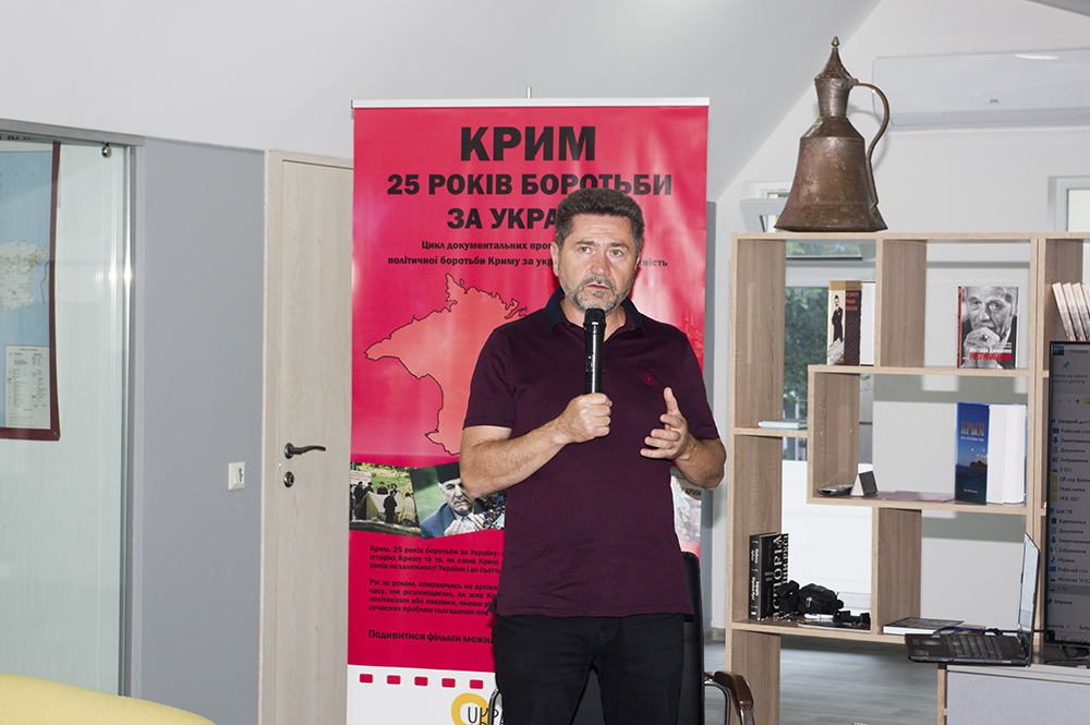 Директор по развитию крымскотатарского культурного центра "Куреш" Ибрагим Сулейманов