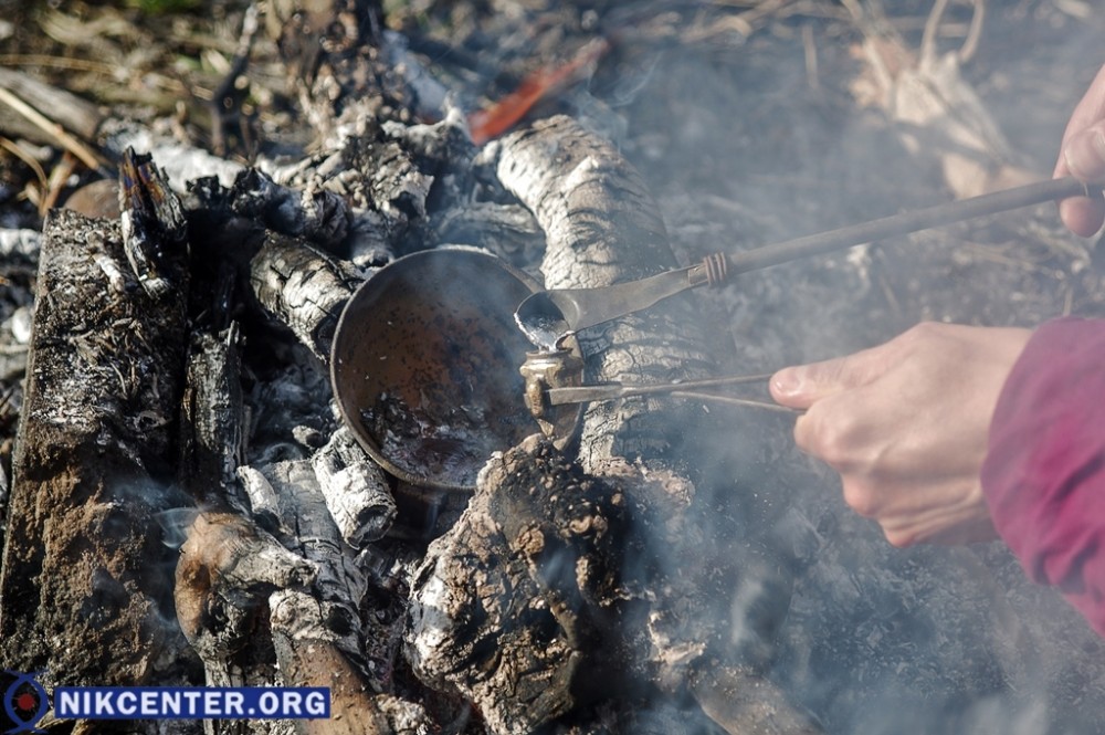 Процесс отлива пуль