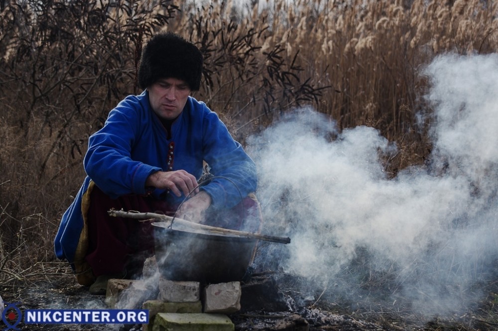 Варится казацкая уха