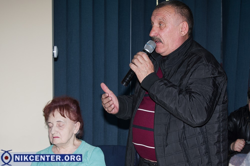 отец погибшего в 2014 г. командира батальона "Херсон" Руслана Сторчеуса - Александр Константинович