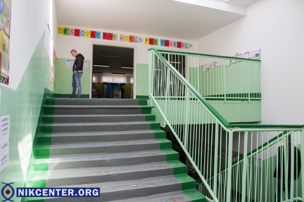 один из участков расположен на третьем этаже здания