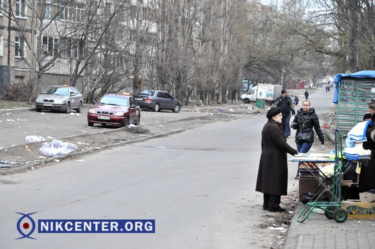 ул. Колодезная после ярмарки