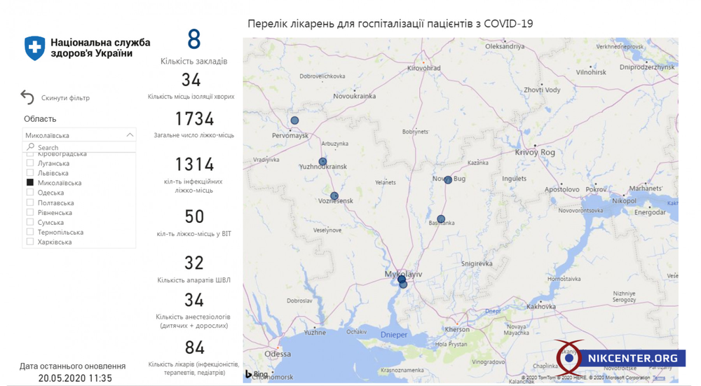 Скриншот сайта Национальной службы здоровья. 