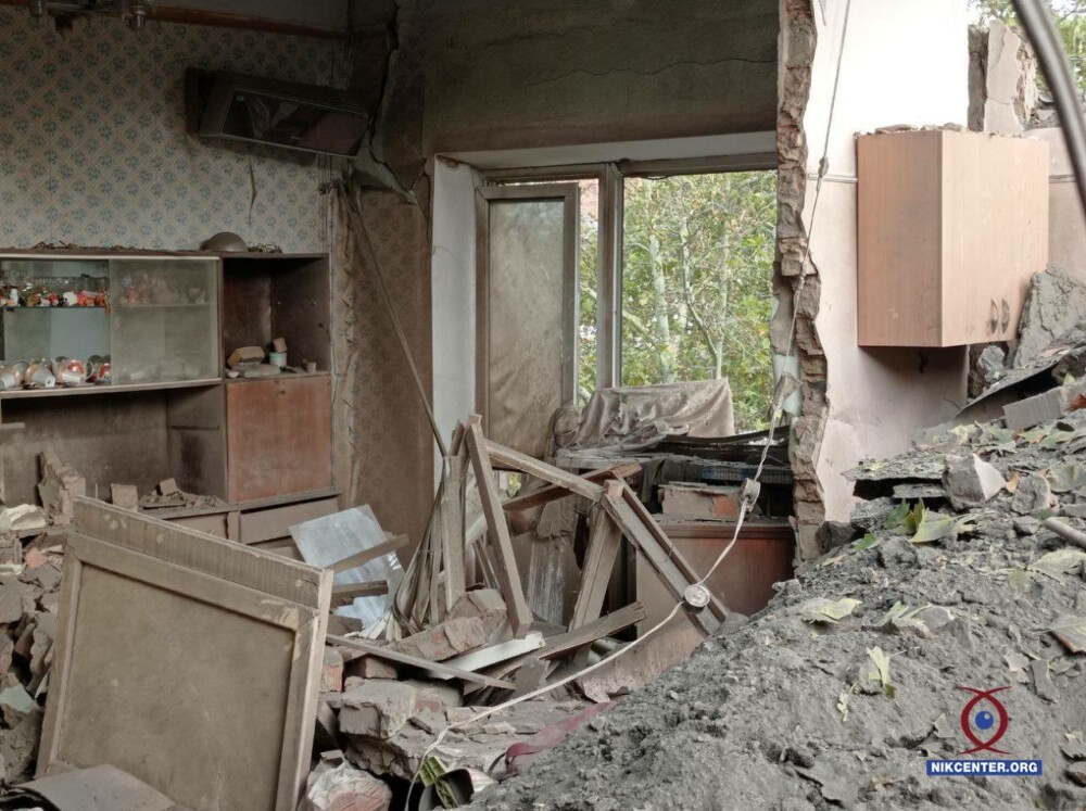 Зруйноване житло у Миколаєві