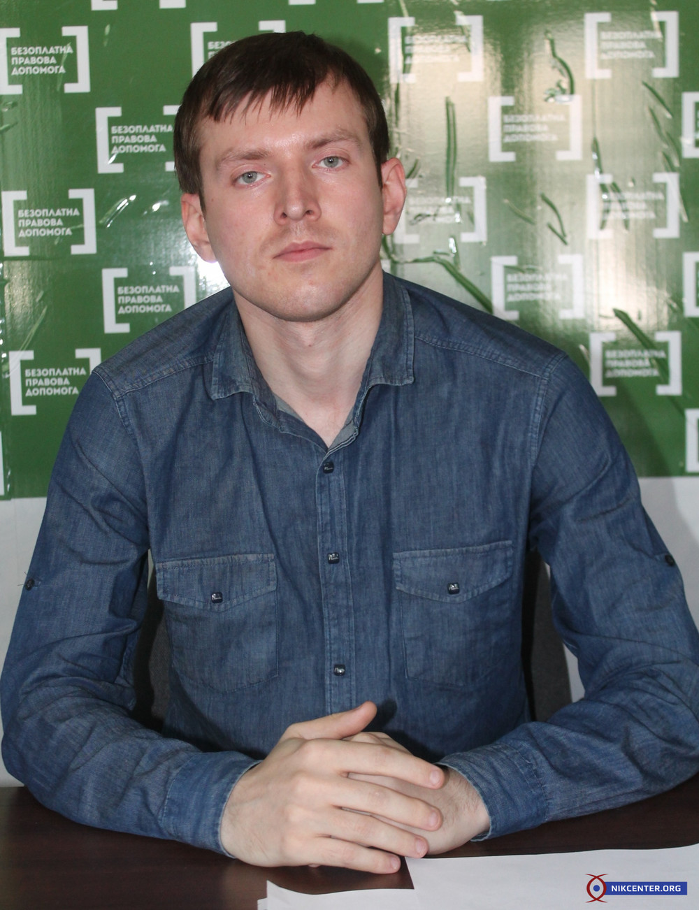 Руководитель РЦ БВПП в Николаевской области Наталия Гнатуша на самые сложные вопросы поручает отвечать своему заместителю Евгению Мороховцу 