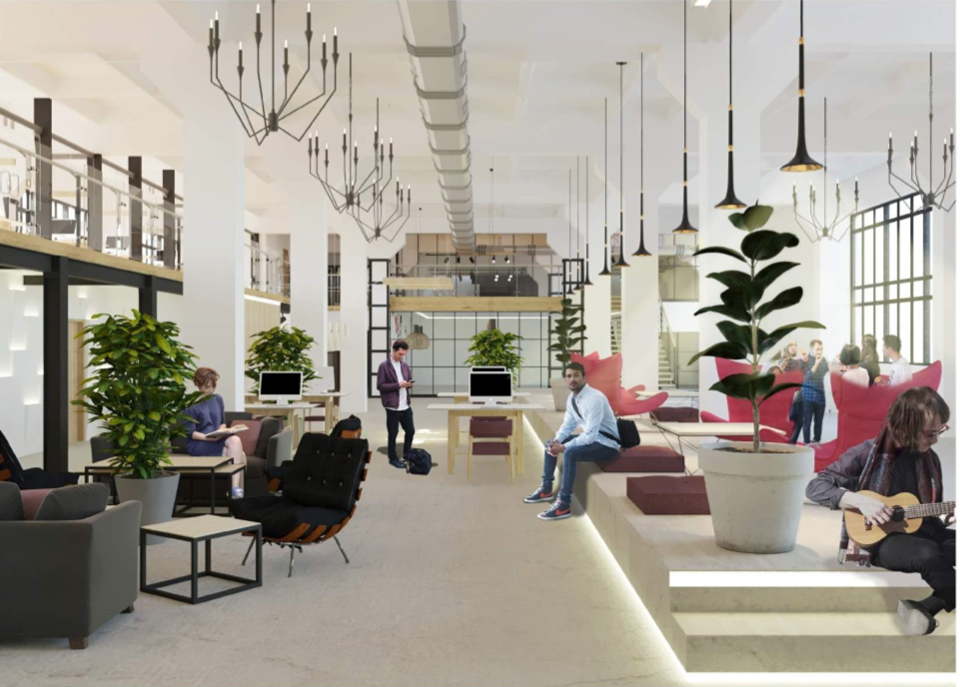 Эскизный проект арт-платформы "Турбина". фото из соцсети Facebook