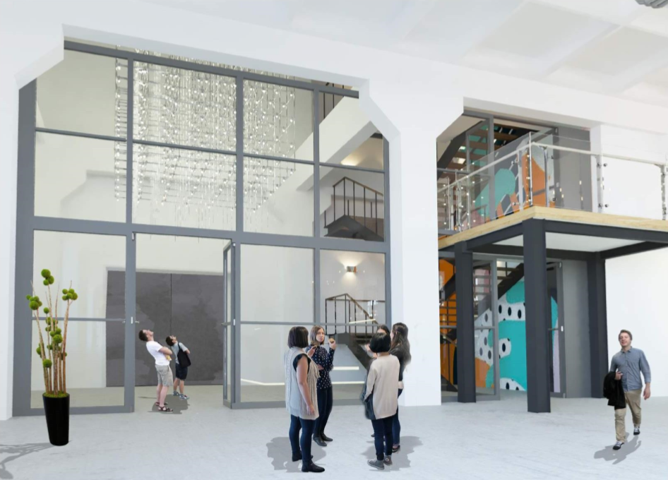 Эскизный проект арт-платформы "Турбина". фото из соцсети Facebook