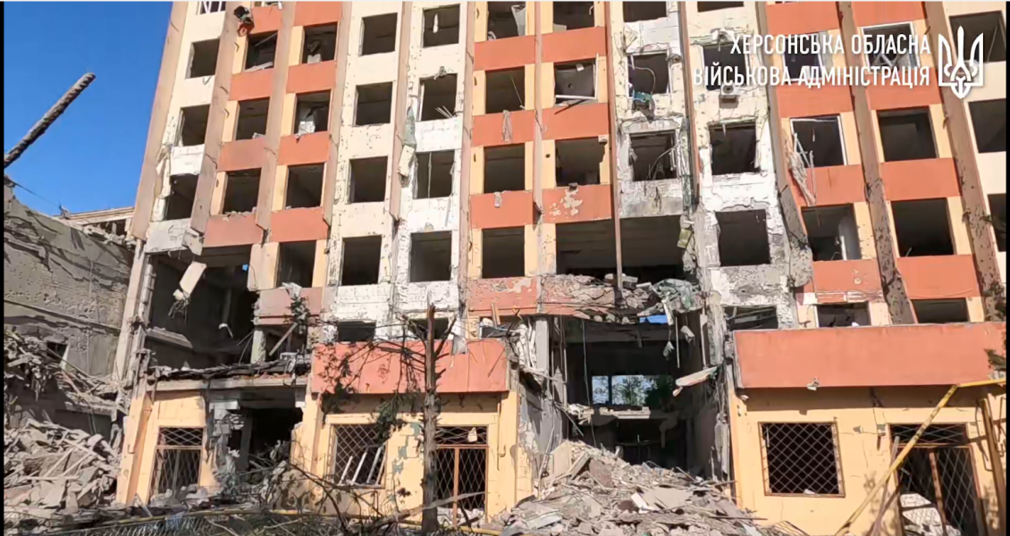 зруйнований ЖК Сонячний в Херсоні