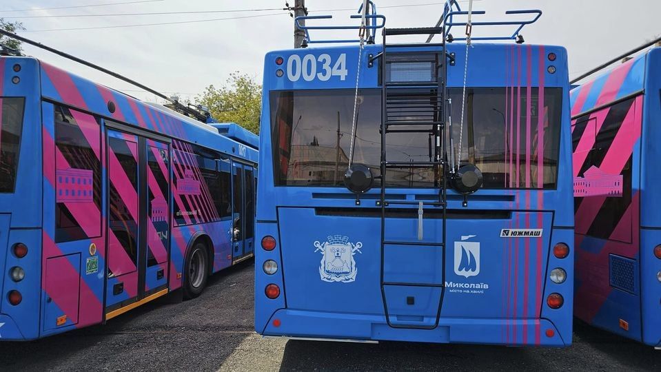 Новий тролейбус в Миколаєві