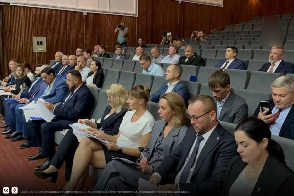 Депутати окупаційної Херсонської обласної думи