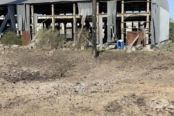 Зруйноване підприємство в Одесі