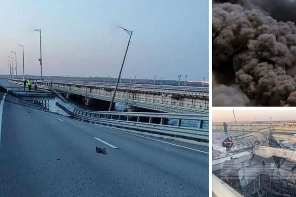 Удари по Кримському мосту